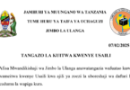 DOWNLOAD PDF BELOW MOROGORO Jimbo la Ulanga Ratiba ya NEC (INEC) Tanzania 2025 – All Regions