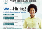 Nafasi za Kazi Ualimu YESPA High School