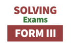 FORM THREE TERMINAL EXAM HAI DC 2025 SOLVED