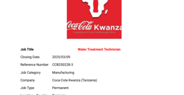 Nafasi za Kazi Coca Cola 2025