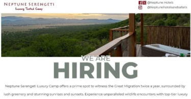 Nafasi 6 za Kazi Neptune Serengeti 2025