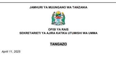 Taarifa Mpya Kuhusu Usaili wa Walimu Ajira Portal 2025