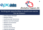 Nafasi 100 za Kazi Epic Jobs - Dar es salaam 2025