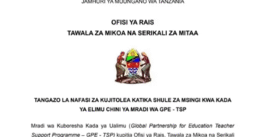 Nafasi 694 za Kujitolea Walimu Tamisemi 2025